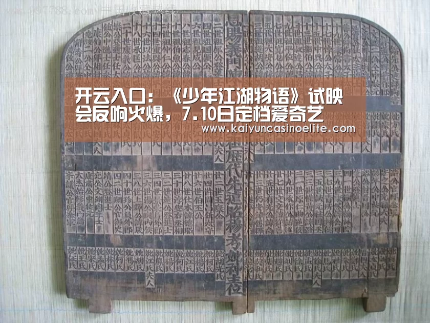 开云入口:《少年江湖物语》试映会反响火爆,7.10日定档爱奇艺(图1) 开云赛事