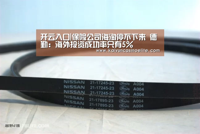 开云入口|保险公司海淘停不下来 德勤:海外投资成功率只有5%(图2) 开云入口